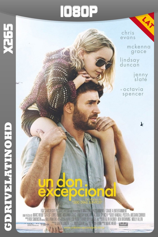Un don excepcional (2017) BDRip x265 1080p Latino-Inglés