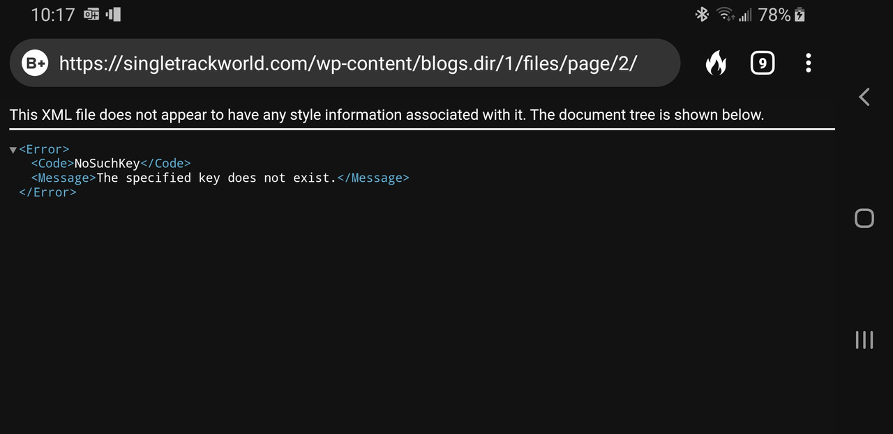 Can't get to page two of this topic...