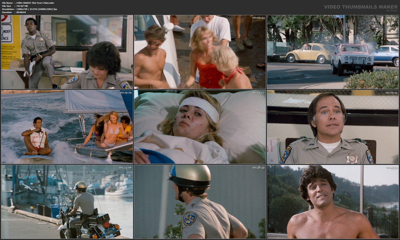 CHiPs S06E07 This Year's Riot.mkv