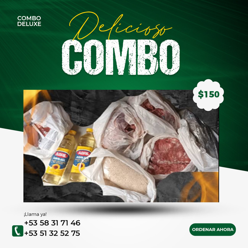 Envía Alegría a Cuba: Combo Personalizable de Combo Deluxe