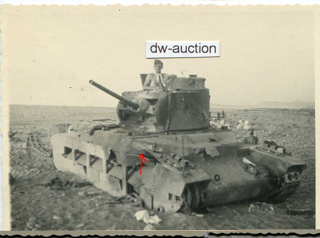 Kreta , Fallschirmjäger mit zerstörtem englische