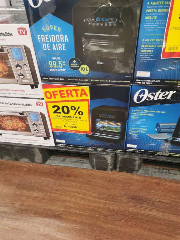 Freidora de aire Oster Soriana Mérida Altabrisa