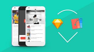 UI Design in Sketch App and Flinto Animation
