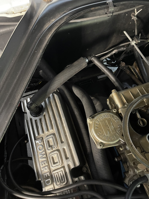 Oil in PCV Cobra valve cover baffle issue? Vintage Mustang Forums