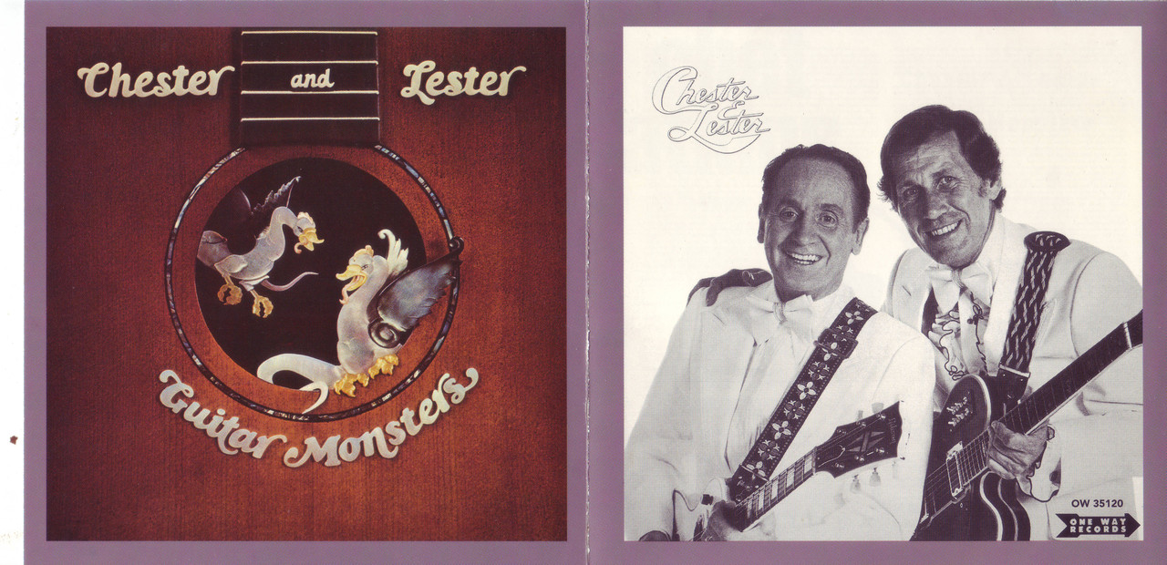 Chet Atkins/Les Paul (2 albums) Chester and Lester/Guitar Monsters FLAC