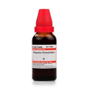 Willmar Schwabe India Populus Tremuloides 1X (Q) (30ml)