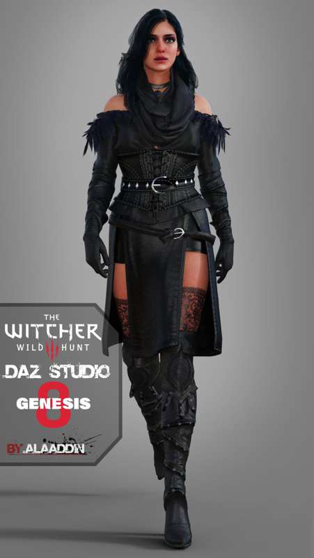 Yennefer of Vengerberg HD for Genesis 8 Female - Daz Content by leeleesss