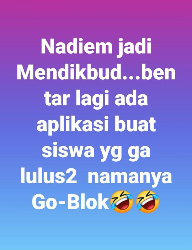 Aplikasi untuk siswa yang tak kunjung lulus