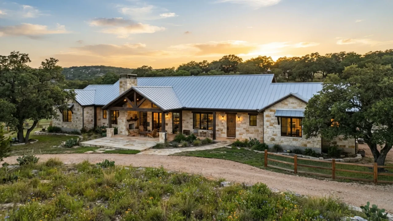 Galvalume steel standing seam metal roof panels San Antonio Texas