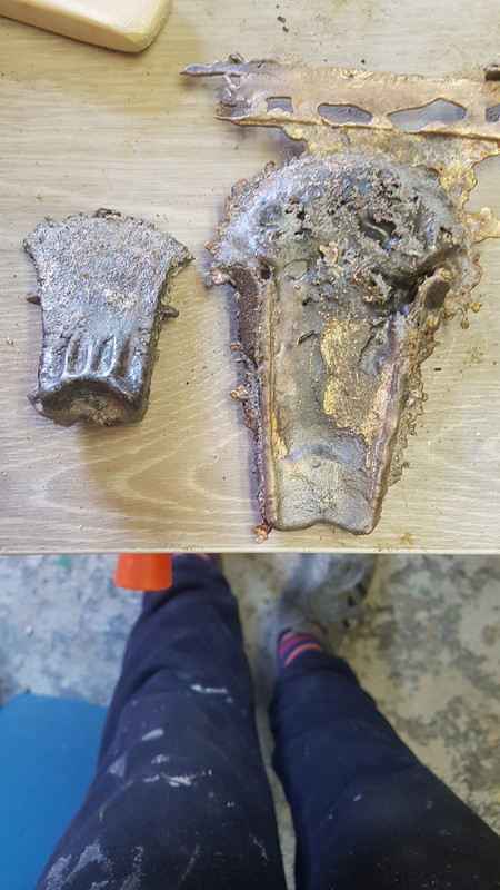 Help needed- beginner bronze sand casting