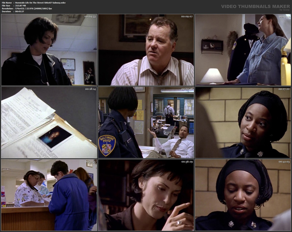 Homicide Life On The Street S06e07 Subway.mkv