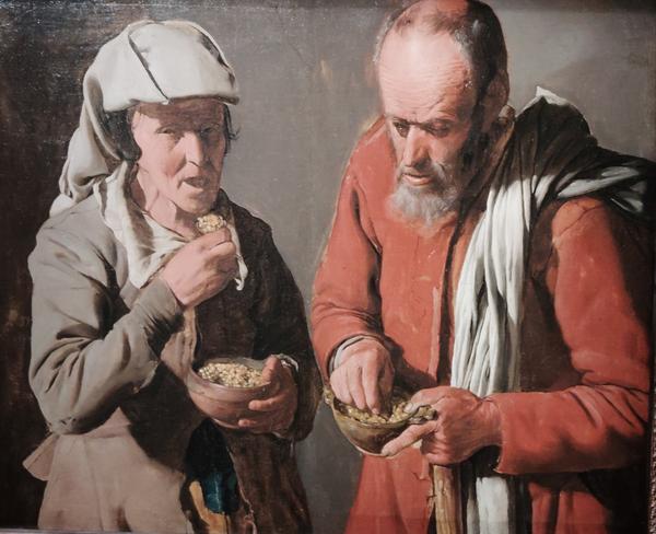 Exposiciones dos días antes del robo en el Louvre. - París: Exposición Jacques-Louis David, Sargent, Greuze y Georges de la Tour (183)