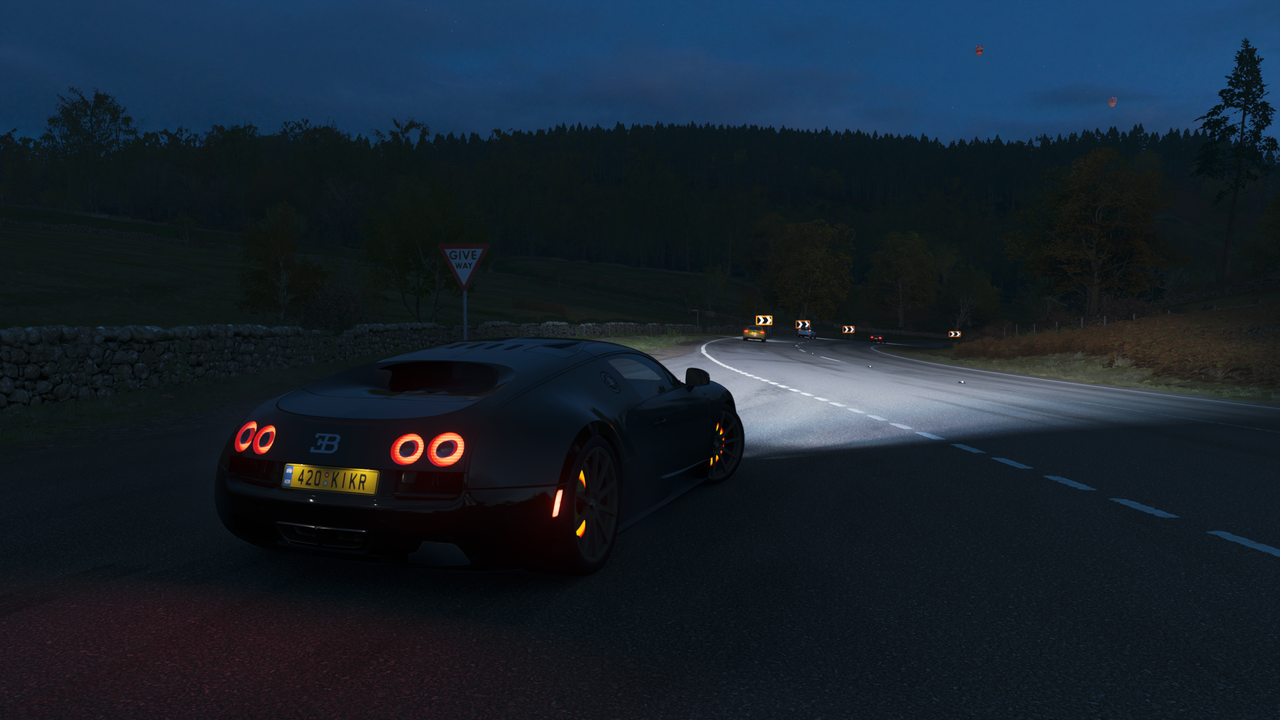 Bugatti Veyron night breake
