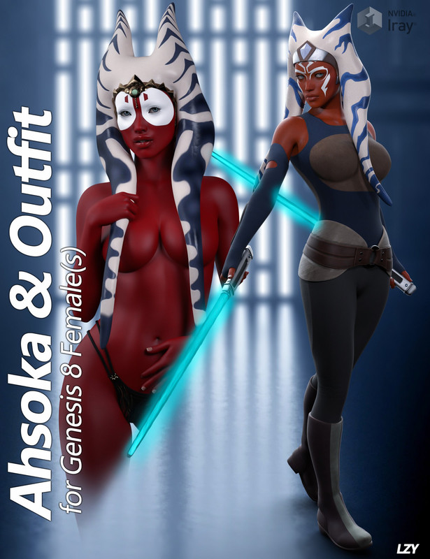 Ahsoka For Genesis 8 Female