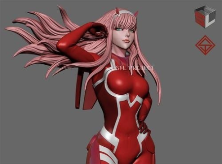 ZeroTwo Coat Version – 3D Print