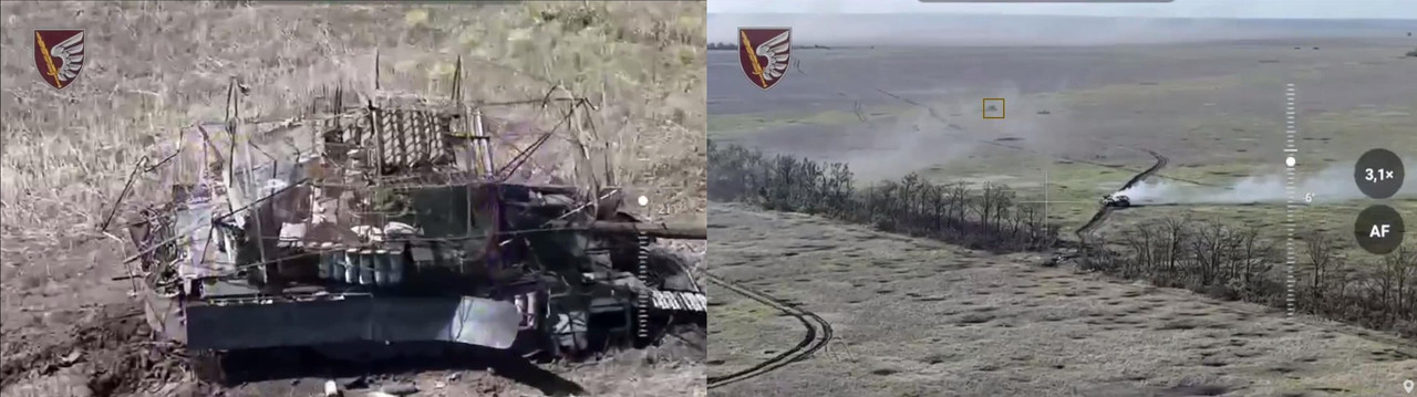 1052 T-80BVM dam aband 05 07 24