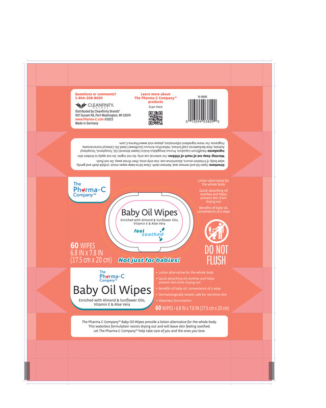 Baby Oil Wipes Film Artwork OL_16-18896-01