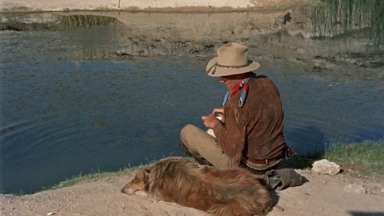 Hondo (1953) + Extras (1080p BluRay x265 HEVC 10bit AAC 5.1 English + French + Spanish + Portuguese r00t) [QxR]