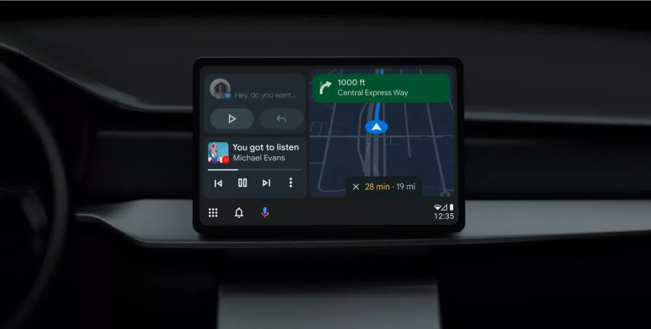 Split Screen in Android Auto