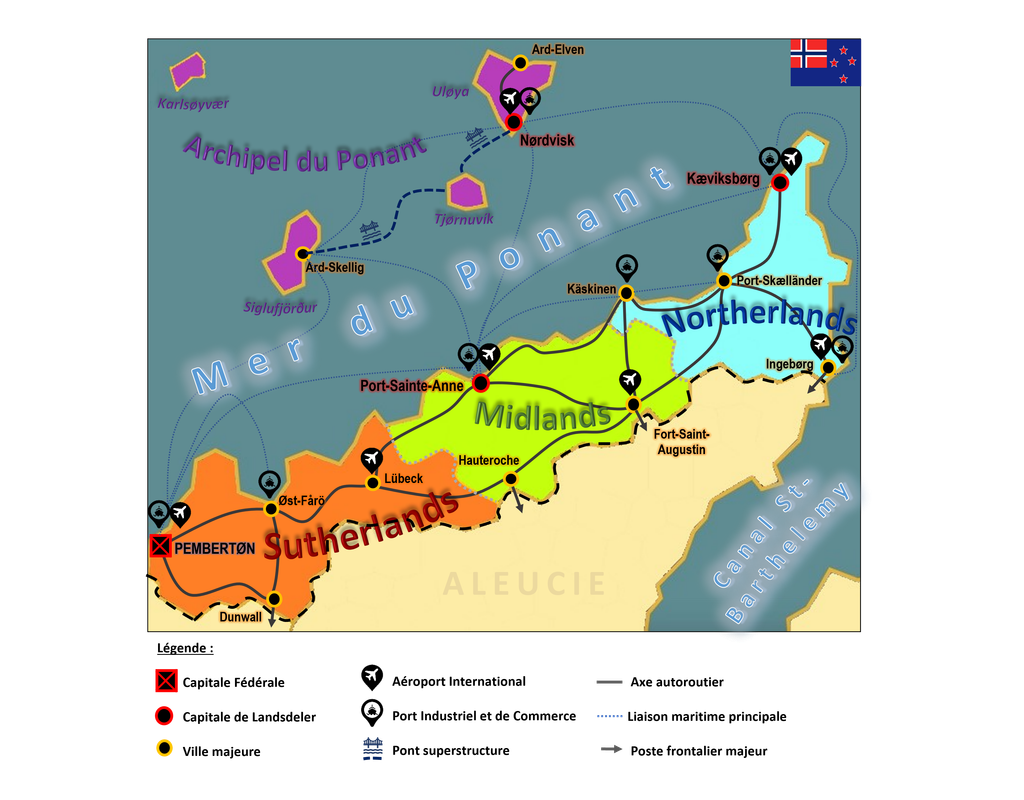 carte détaillée du Lofoten
