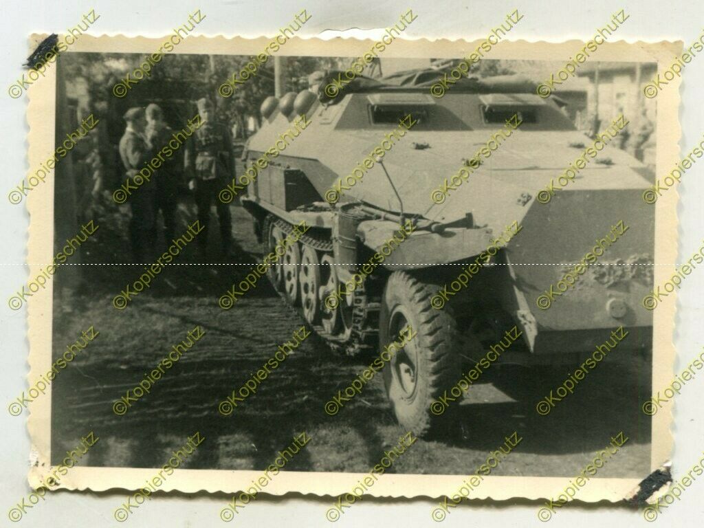 Foto, Wehrmacht, SPW, Schützenpanzerwagen, Nahaufnahme, Russland