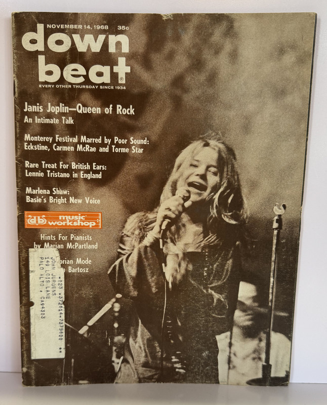 Down Beat Magazine November 14th, 1968