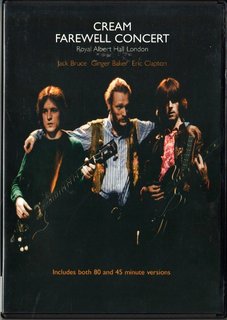 Cream - Farewell Concert (Royal Albert Hall London) (2001) DVD9 Copia 1:1 ENG 5.1