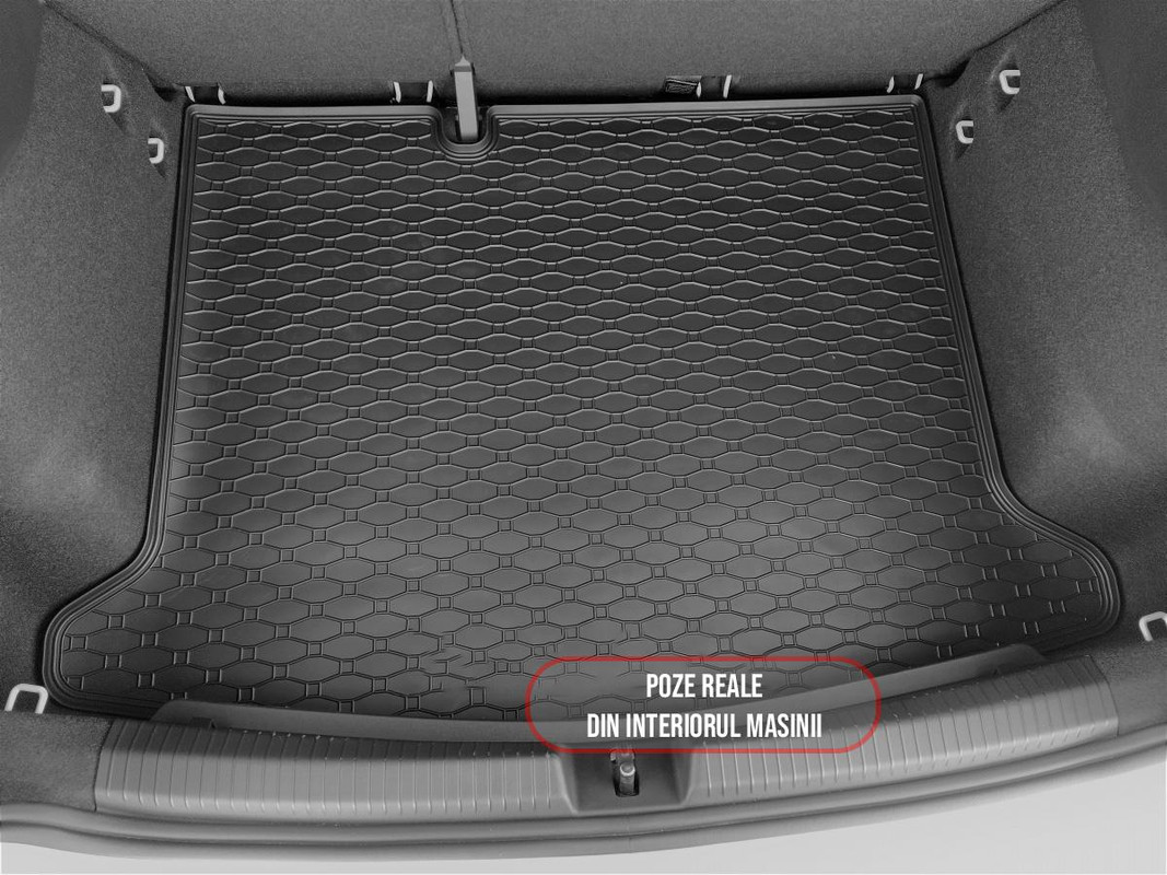 Tavita auto Volkswagen ID.3 2020-prezent, protectie portbagaj, Cri-Flo, din cauciuc 100%, compatibil cu autoturismul Volkswagen ID.3