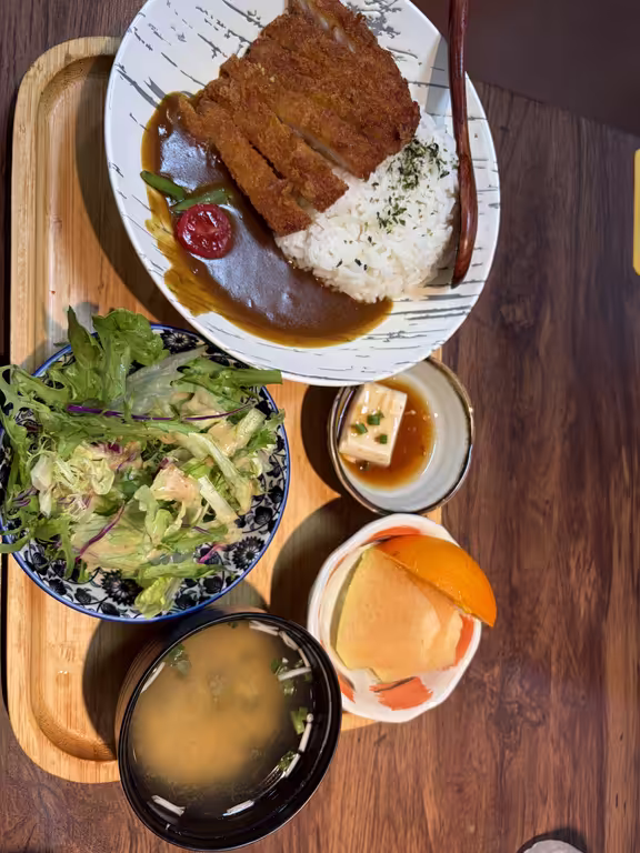 咖喱猪排定食