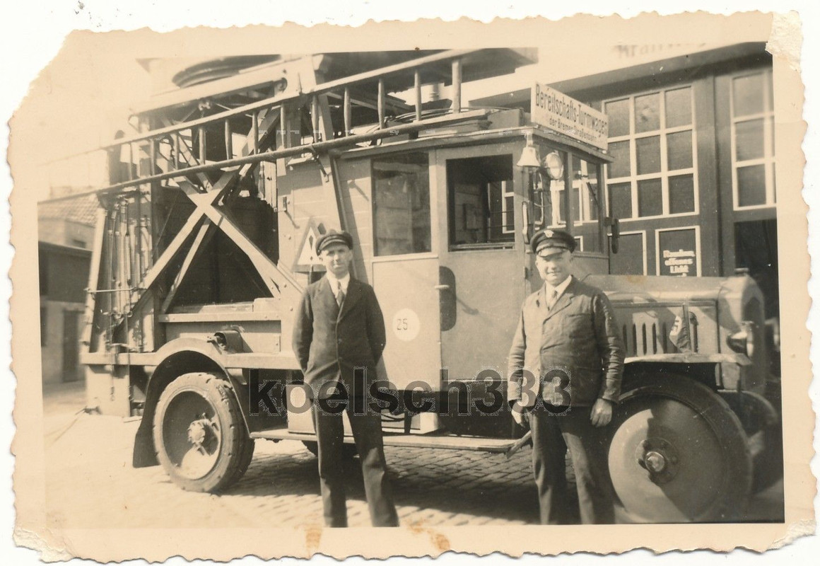Bremen Spezial Fahrzeug LKW Bremer Straßenbahn B
