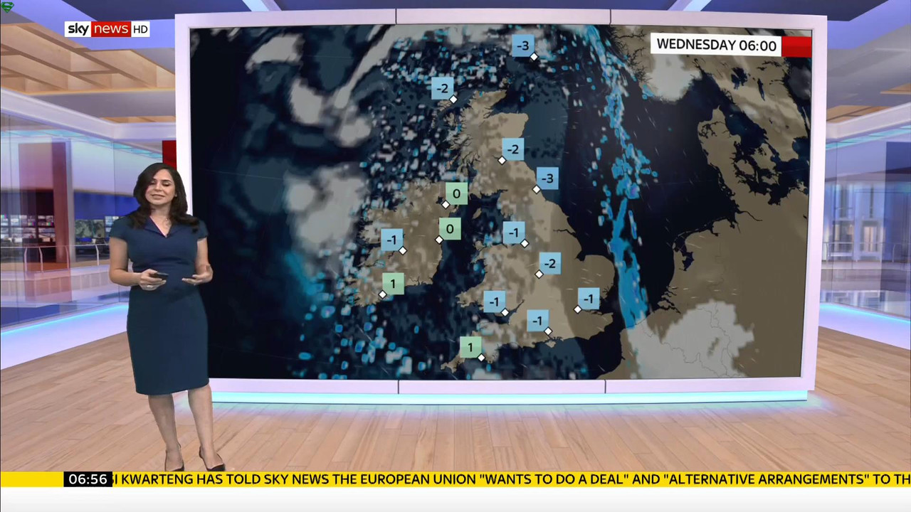 30 January - 06.00.00 - Sunrise. Sarah-Jane Mee with an engaging