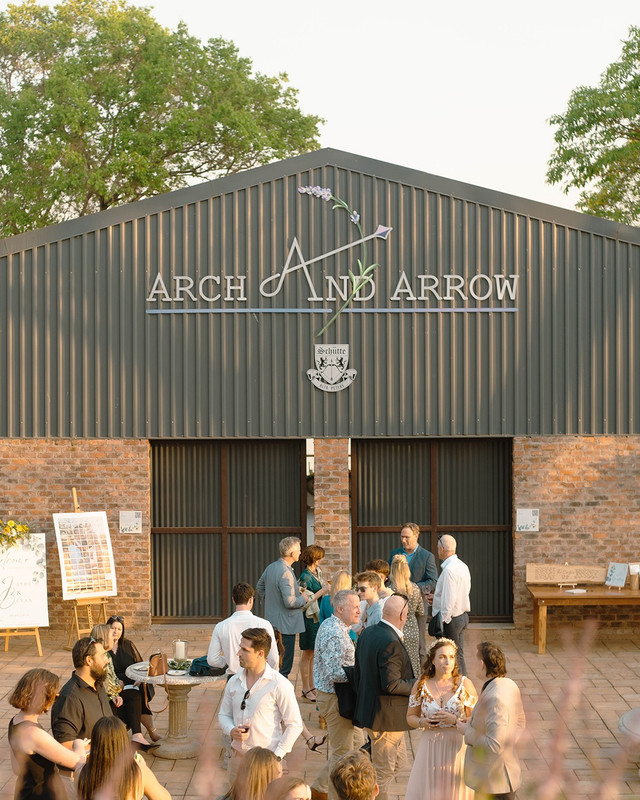 A beautiful moment captured at Arch & Arrow.