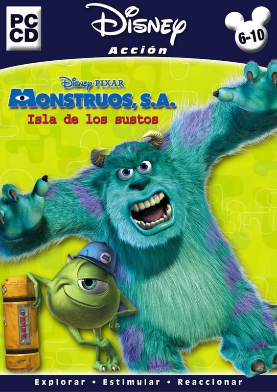 Monstruos SA Isla de los Sustos zpsb5ff002d - Monstruos S.A. Isla de los Sustos.[PC CD] Español 5-7 Años