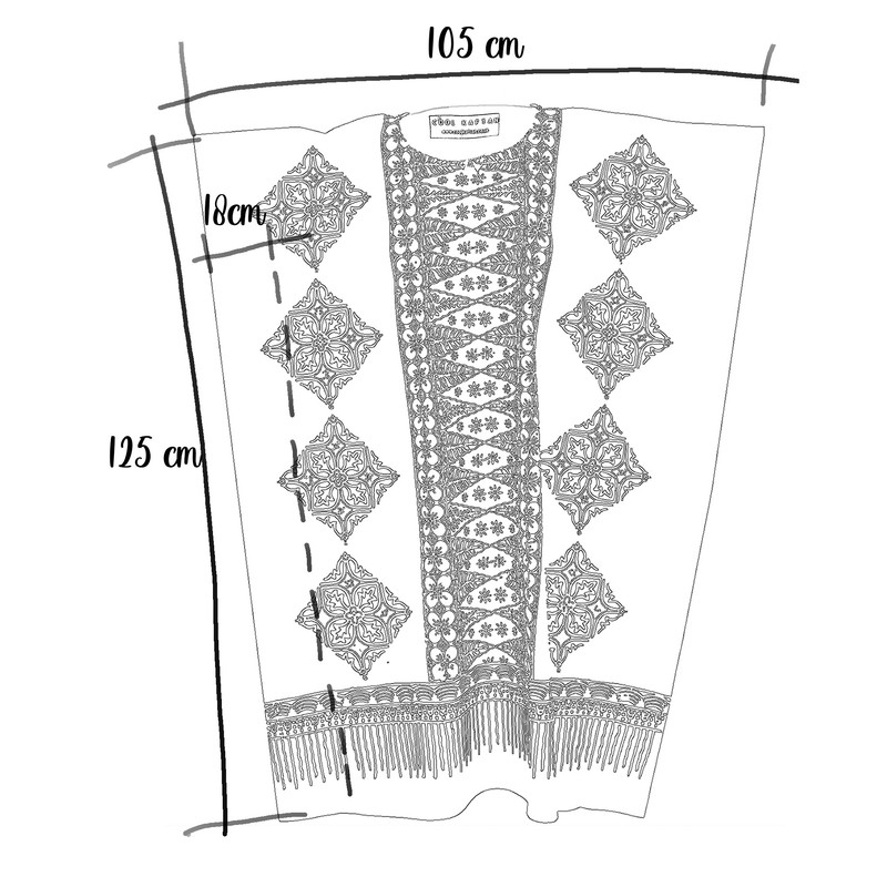 Sparkle-Kaftan-Size