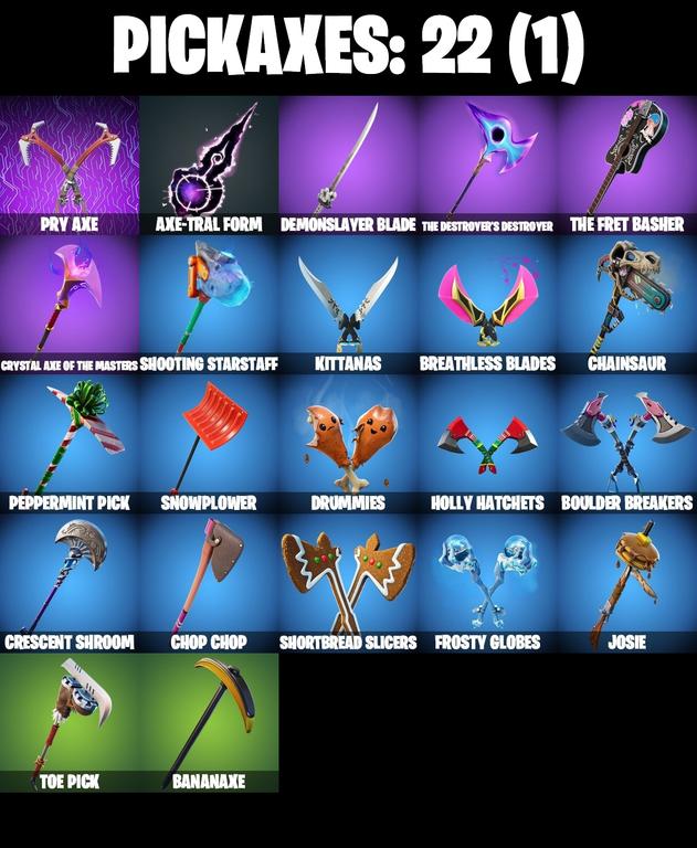 pickaxes comp