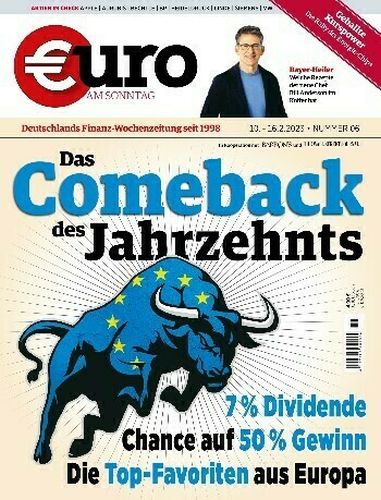 Cover: Euro am Sonntag Finanzmagazin 06 vom 10  Februar 2023