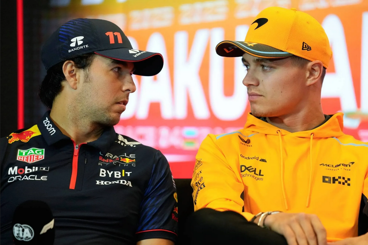 Lando Norris responde a Checo Pérez por choque en Gran Premio de Abu Dhabi