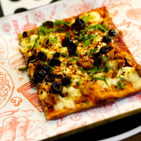 Pizza 1 8 De Plateau Poulet Champignon