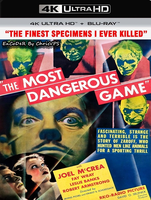 Hrabia Zarow / The Most Dangerous Game (1932) PL.HDR.AI.UP.2160p.BluRay.DVD.AC3-ChrisVPS / LEKTOR
