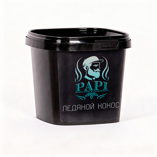 Ледяной кокос - тропический десерт кальянная смесь PAPI Smoke