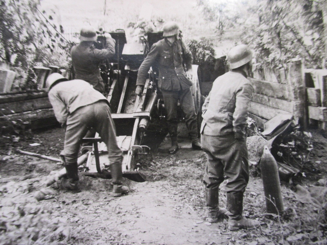 2. WK WW Rar KANONE MG FLAK GESCHÜTZ1