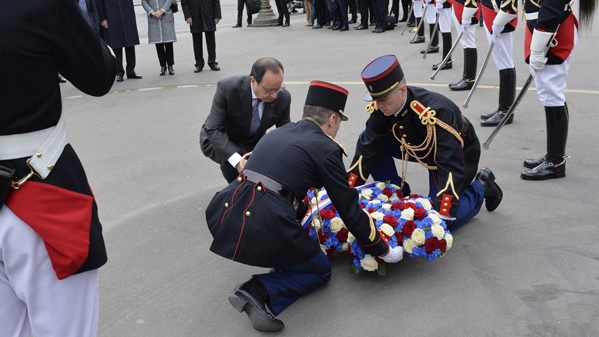 Francia conmemora aniversario de final de Segunda Guerra Mundial Francia conmemora aniversario de final de Segunda Guerra Mundial