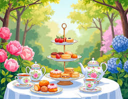 May Day Afternoon Tea at Birchdale