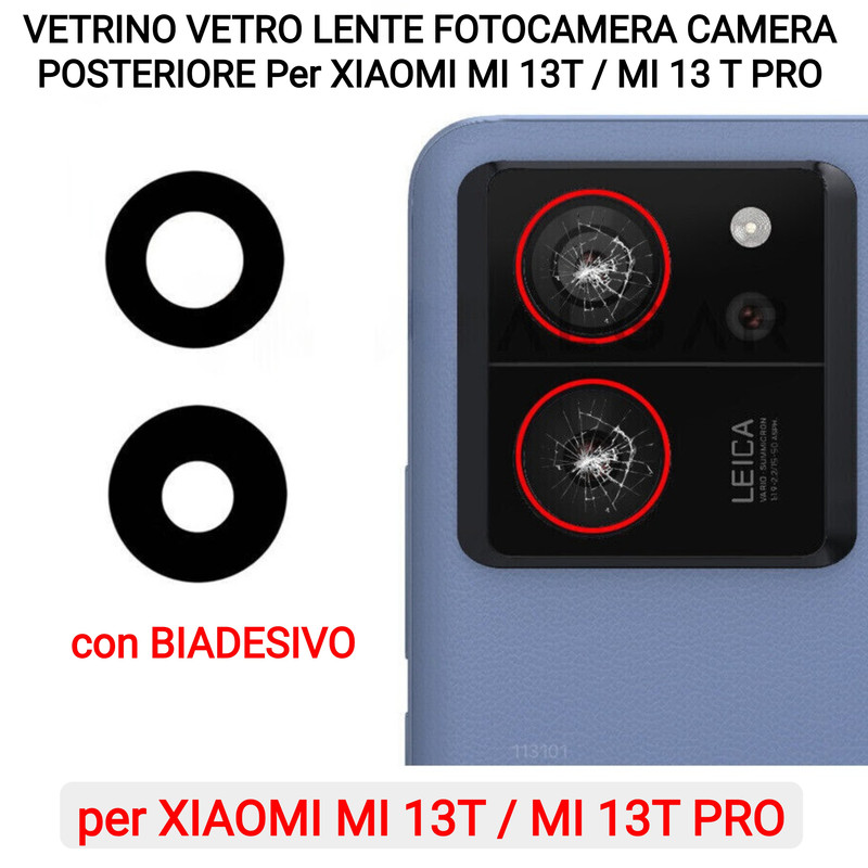 Xiaomi Aspirapolvere G10 Vetro Temperato Per Fotocamera Xiaomi Mi 10, Protezione Lenti 9H - Trasparente, Antigraffio, Facile Installazione Protezione Fotocamera IPhone