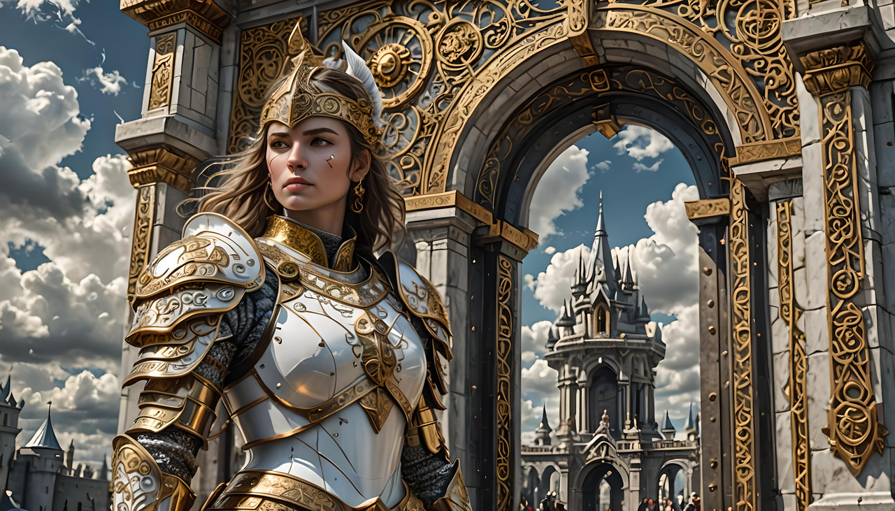Warrior/Knight/ Woman She's All