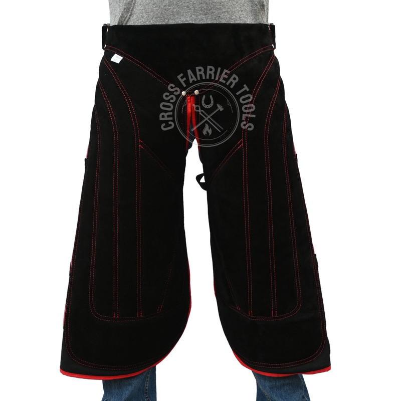 Heavy Duty Farrier Apron Black Blue