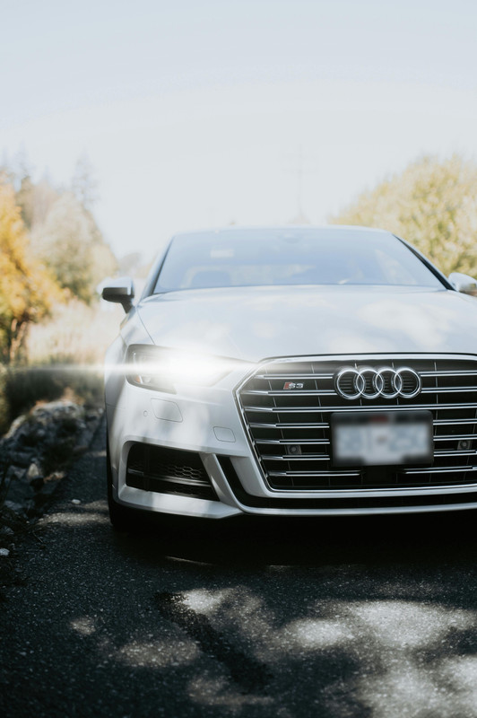 Premium Audi detail shot