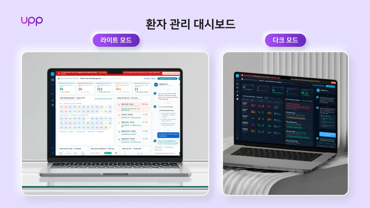 임상의를 위한 환자 관리 대시보드