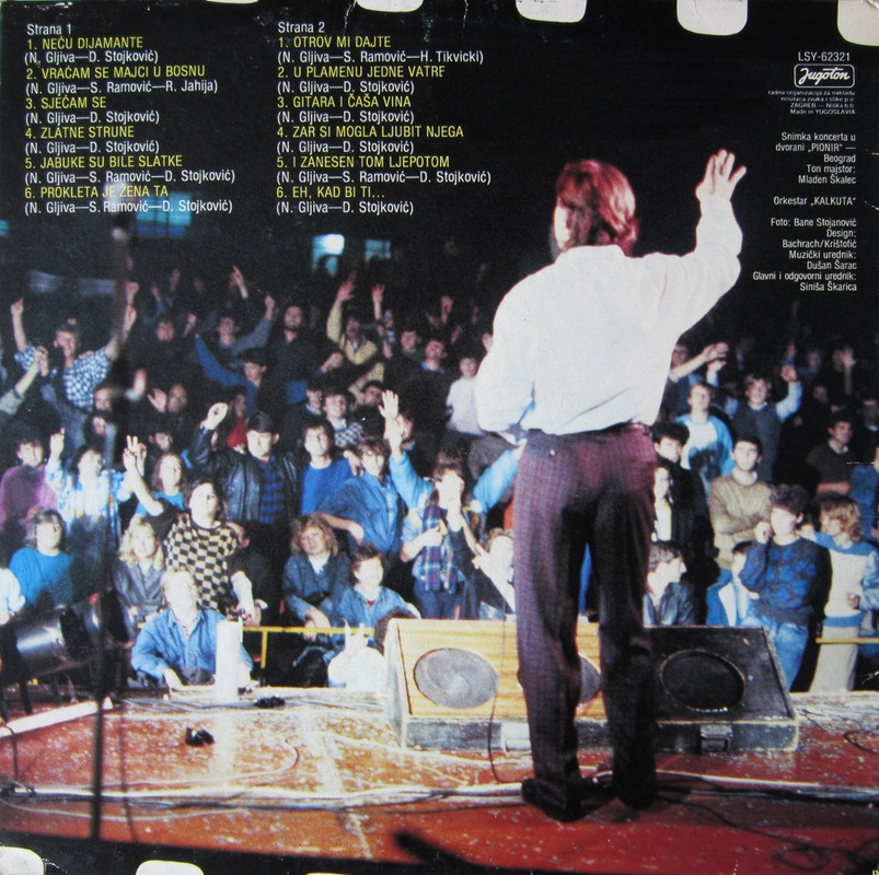 Halid Beslic - 1988 - Uzivo - zadnja