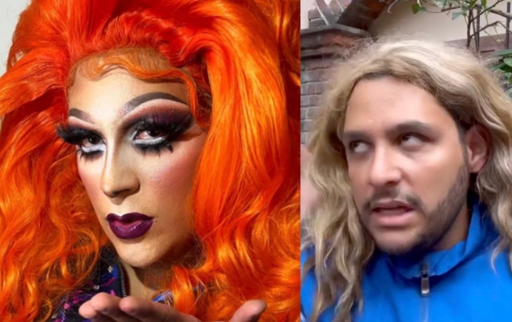 Paco de Miguel se convierte en Drag Queen, no gustó a los usuarios y lo tunden